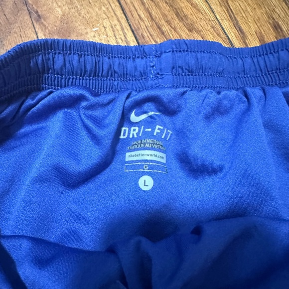 Blue orange Nike Tempo shorts size Large - Picture 5 of 6